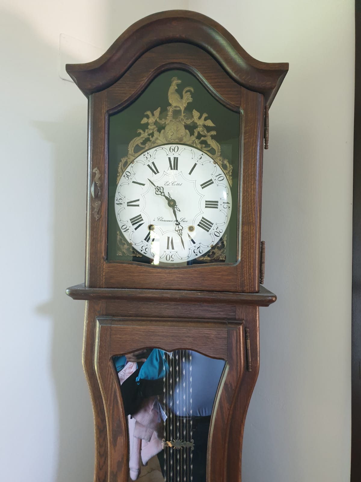 Reloj de cuco de cuarzo MUSICAL 40 cm CAMPANA Reloj de cuco 48114-QMT Selva  Negra, Alemán - RelojesDECO