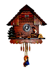 reloj cucu leñador