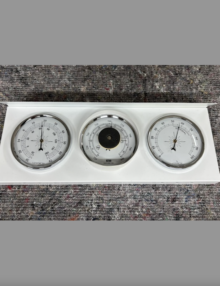 Estación meteorológica exterior 33cm envío gratis LACADO BLANCO
