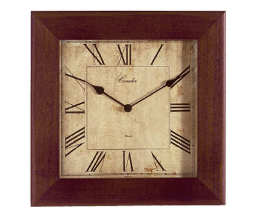 reloj pared madera