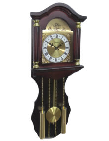 Reloj de pendulo de pared carrillón dos melodias Westminster y ParaElisa reloj pared VERSO 78x30x13.5 cm