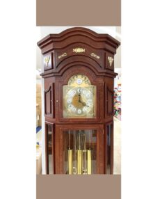OFERTA ESPECIAL ENTREGA INMEDIATA Reloj de pie, reloj SARS 2068 maquinaria mecánico, reloj de antesala, exclusivo 3 MELODIAS, ULTIMA UNIDAD, nogal y cristal  208cm